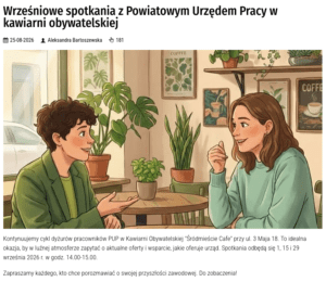 PUP, wąskie okienka i AI-oza po włocławsku